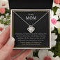 To My Mom | I Love You Forever and Always | Love Knot Necklace