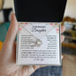 To My Beautiful Daughter | Love & Light | Love Knot Necklace