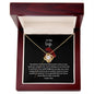 To My Wife | I Love You | Love Knot Necklace