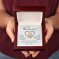To My Soulmate | I Love You | Love Knot Necklace