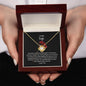 To My Wife | I Love You | Love Knot Necklace