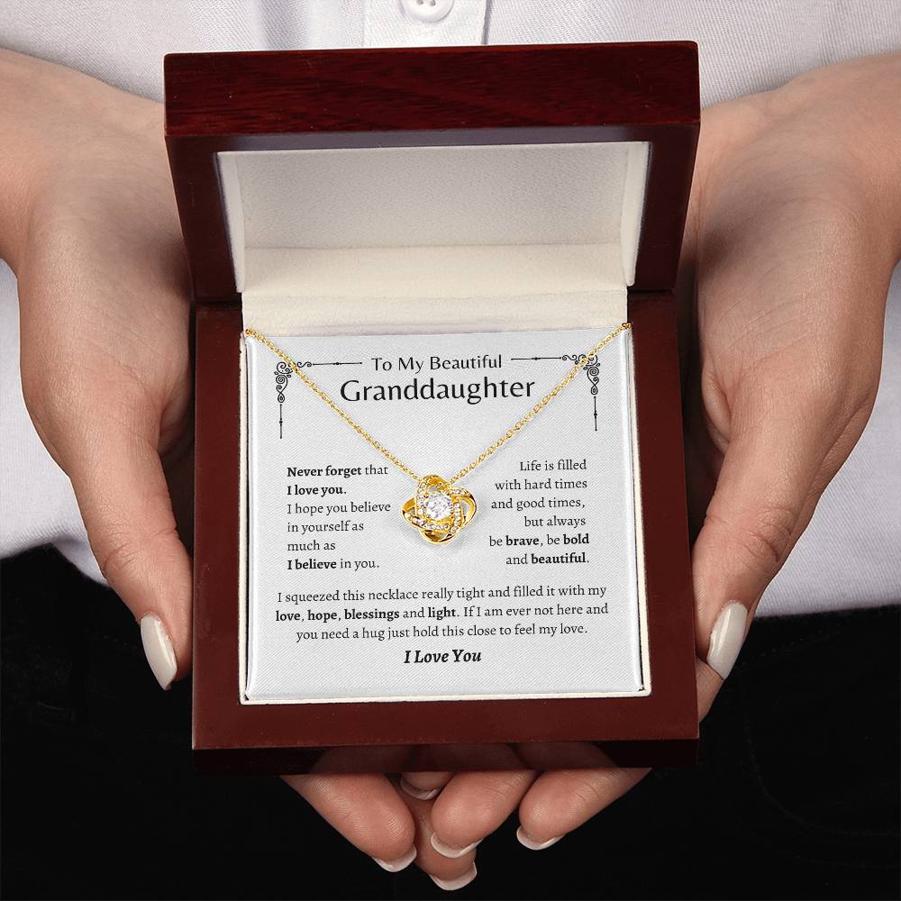 Granddaughter | Love Knot Necklace