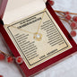 To My Beautiful Granddaughter | Love Grandpa | Love Knot Necklace