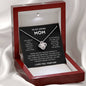 To My Loving Mom | You Are My First Country | Love Knot Necklace