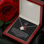 To My Wife | I Love You | Love Knot Necklace