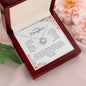 To My Daughter | I Love You - Love Knot Necklace