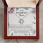 To My Boyfriend's Mom | Thank You | Love Knot Necklace
