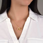 To My Daughter In Law | We're So Glad To Add You To Our Family Tree - Interlocking Hearts Necklace