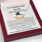 Graduation | Personalized Name Necklace | To A Brilliant Girl On Her Graduation Day
