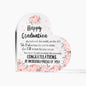 Happy Graduation | Heart Acrylic Plaque