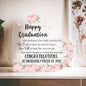 Happy Graduation | Heart Acrylic Plaque