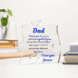 Dad | Important Piece | Puzzle Acrylic