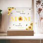 Mom | You Are My Sunshine | Sunflower Butterfly | Acrylic Plaque