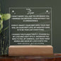 To My Love | Acrylic LED Plaque
