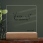 Fear Not | Isaiah 41:10 | Acrylic Plaque