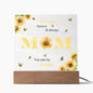Mom | You Are My Sunshine | Sunflower Butterfly | Acrylic Plaque
