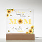 Mom | You Are My Sunshine | Sunflower Butterfly | Acrylic Plaque