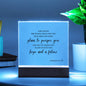 JEREMIAH 29:11 Acrylic Plaque