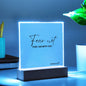 Fear Not | Isaiah 41:10 | Acrylic Plaque