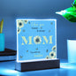 Mom | You Are My Sunshine | Sunflower Butterfly | Acrylic Plaque