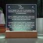 To My Love | Acrylic LED Plaque