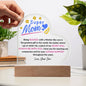 Super Mom | From Son | Acrylic Plaque