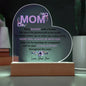Mom | Love Your Son | Heart Acrylic