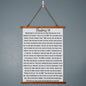 PSALMS 91 Prayer of Protection | Wood Framed Wall Tapestry | Home Decor