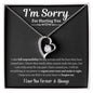 I'm Sorry For Hurting You | Forever Love Necklace
