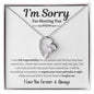 I'm Sorry For Hurting You | Forever Love Necklace