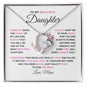 To My Beautiful Daughter | Forever Love Necklace