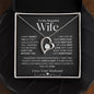 To My Beautiful Wife | Forever Love Necklace