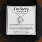 I'm Sorry For Hurting You | Forever Love Necklace