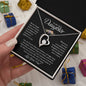 To My Daughter | Never Forget That I Love You - Forever Love Necklace