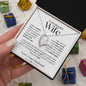 To My Beautiful Wife | Forever Love Necklace