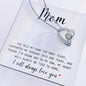 Mom | Always Be Tied To Home | Forever Love Necklace