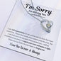 I'm Sorry For Hurting You | Forever Love Necklace