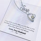 To My Wife | Love Your Husband | Forever Love Necklace