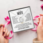 To My Wife | Forever Love Necklace