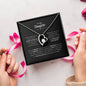 To My Daughter| Heart Necklace