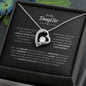 To My Daughter| Heart Necklace