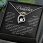 To My Daughter | Never Forget That I Love You - Forever Love Necklace