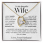To My Beautiful Wife | Forever Love Necklace