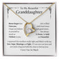 To My Beautiful Granddaughter | Forever Love Necklace