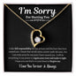 I'm Sorry For Hurting You | Forever Love Necklace