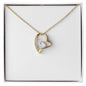 To My Beautiful Wife | Forever Love Necklace
