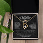 To My Daughter | Never Forget That I Love You - Forever Love Necklace