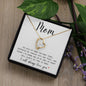 Mom | Always Be Tied To Home | Forever Love Necklace