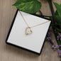To My Beautiful Wife | Forever Love Necklace