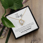 To My Wife | Love Your Husband | Forever Love Necklace
